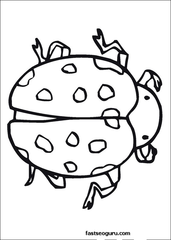 Ladybugs Coloring Pages printable